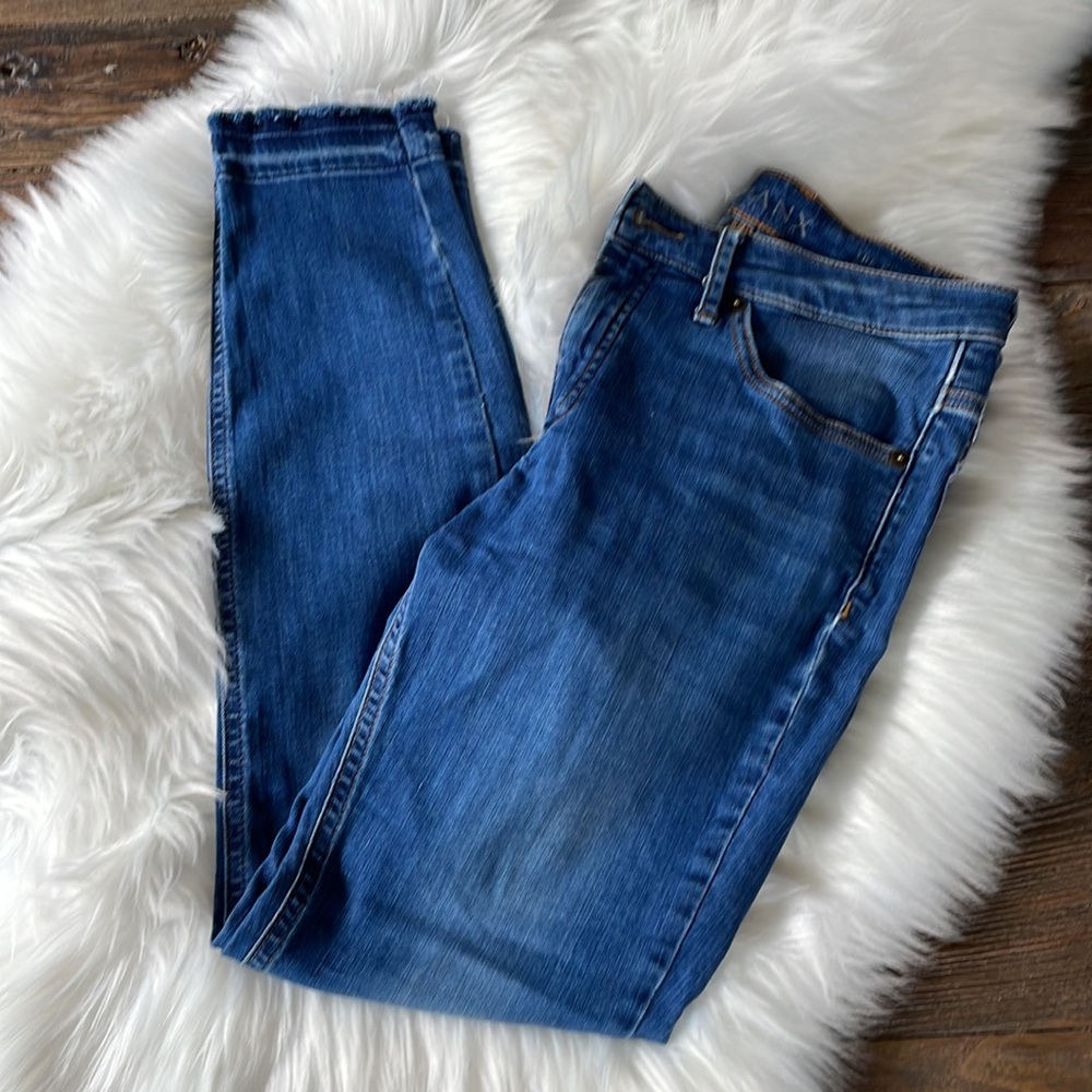 SPANX Slim-x cropped jeans eUC size Small - Picture 3 of 8